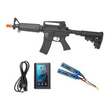 Rifle De Airsoft Aeg M4 Asr105 Full Metal Com Blowback 6 0