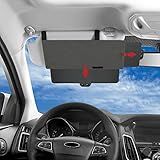 Riloer Extensor De Viseira De Carro Bloqueador De Sol Extensor De Viseira Solar Extensão De Viseira Solar Para Para Brisas De Carro Proteção Solar Interior Automotivo Ajuste Universal