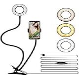 Ring Light 2 Em 1 Com Suporte Para Celular 360 Gravação Videos Fotos Kit Youtube Iluminação Profissional