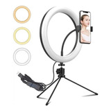 Ring Light 20cm Com Suporte Para Celular