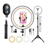 Ring Light Bluetooth Anel Luz 30cm