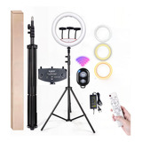 Ring Light Com Tripé Ringlinght Grande 14 Polegadas Luz Led