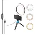 Ring Light De Mesa 8 Polegadas Led 20cm 15 Watts Cor Da Estrutura Preto Cor Da Luz Branco-neutro 110v/220v -1
