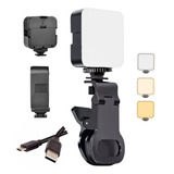 Ring Light Flash Self Luz Para Celular Mini Iluminador Video