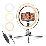 Ring Light Iluminador Luz Anel Profissional Suporte Celular