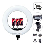 Ring Light Led Grande Iluminador 46cm 18 Polegadas Tripé