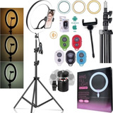 Ring Light Luz Led Profissional Tripé Suporte Para Celular