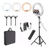 Ring Light Original Tomate 18 Polegadas Grande Tripé 2 Mts