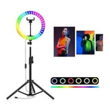 Ring Light Youtuber Suporte Selfie 10 Pol 26cm C Tripé