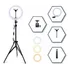 Ringlinght Led Luz Flash Estudio Profissional Com Tripe 210m