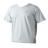 Rip Curl Camiseta Masculina Live The Search Com Gola V Lycra Prata PP 
