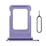 Risidamoy Bandeja De Cartão Sim única Roxa De Substituição Para Iphone 12 Versão Eua Adaptador De Bandeja De Cartão Sim Com Ejetor Sim Para Iphone12 Peças De Reposição De Reparo De Celular A2172 A2402