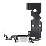 Risidamoy Conector Dock Substituição Da Porta De Carregamento Para IPhone SE 2020 Reparação De Carregamento USB Conector De Fone De Ouvido Microfone Antena Cabo Flexível Montagem Para IPhoneSE 2