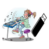 Ritmos Teclado Yamaha Psr E433 E443 E453 E463 Frete Grátis