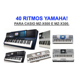 Ritmos Yamaha Para Casio Mz x500