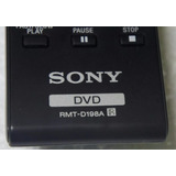 Rmt d198a Original Dvd Sony Dvp