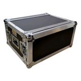 Road Case Rack 5u Com Perfis De Fixaçao Frontais E Traseiros