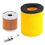 Road Passion Filtro De Ar 13780 03G00 Filtro De óleo 16510 29F00 Vela De Ignição Compatível Com Arctic Cat ATV DVX400 2004 2008 Suzuki LTZ400 Quadsport Z400 2x4 2003 2014 Kawasaki KFX400 2000 3 A