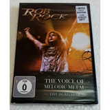 Rob Rock The Voice Of Melodic Metal Dvd cd Europeu