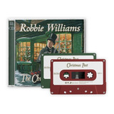 Robbie Williams 4x Cds E Cassetes Autografado Christmas