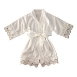 Robe Bebe Infantil Cetim