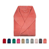 Robe De Banho Microfibra Inverno Manga Longa Adulto Unissex