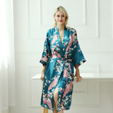 Robe Em Cetim Longo