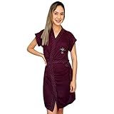 Robe Hobby Roupão Feminino Adulto De Malha Tamanho M Cor Bordô