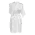 Robe Plus Size Cetim Manga Curta De Renda Bordado Noiva Mãe