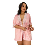 Robe Plus Size Microfibra