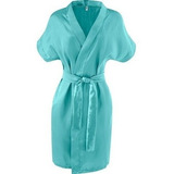 Robe Roupão Cetim Noiva Madrinha Sem Hobby Casamento Bordado