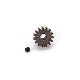 Robinson Racing 1215 Engrenagem De Pinhão Motor De Aço Carbono Extra Rígido Furo De 5 Mm Ponto De 1 0 Mod Pitch 15 Dentes Marrom