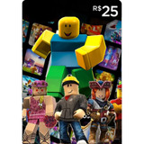Roblox Gift Card Cartão Presente R 25 Reais Digital Key