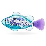 Robô Alive Fish Nada De Verdade Azul Claro Fun Divirta Se