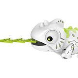 Robô Animal Camaleão De Estimação Com Controle Remoto Rc