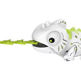 Robô Animal Camaleão De Estimação Com Controle Remoto Rc