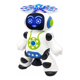 Robô Brinquedo Dança Gira 360 Graus