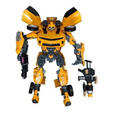 Robô Bumblebee Transformers Camaro Grande Amarelo Robot 5