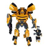 Robô Bumblebee Transformers Camaro Grande Amarelo Robot 5