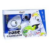 Robô Camaleão Silverlit C Controle Remoto E Luzes Colorida