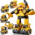 Robô Carrinho Brinquedo 5 Em 1 Construbots Monta Desmonta