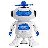 Robô Cóptero Dançarino Com Hélice Luz Som E Movimentos