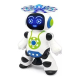 Robo Dançante Brinquedo Robô Gira 360