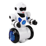 Robô De Brinquedo Dançarino Space Bot Com Sons Polibrinq 1038 Cor Branco Personagem Dancig Robot Educativo