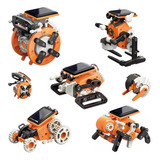 Robo De Brinquedo Infantil Energia Solar 7 Em 1 Educacional