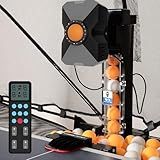 Robô De TêNis De Mesa Retorno AutomáTico Para Coletar Rede Controle Remoto 4 40M S 9 Engrenagens AjustáVeis 35 90 Golpes Min Carga De 300 Balas Para Treinamento