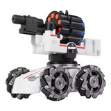 Robô Tanque De Batalha Controle Remoto Atirador De Nerf