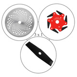 Roçadeira Laminas Universal Kit 3 Em 1 Imperdivel