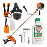 Roçadeira Vulcan Vr620h À Gasolina 62cc 3hp Óleo Stihl 2t