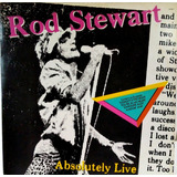 Rod Stewart Absolutely Live Lp s Duplo Capa De Abrir